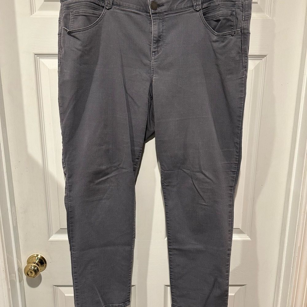 Democracy Gray Skinny Jeans with Sleek Fit
